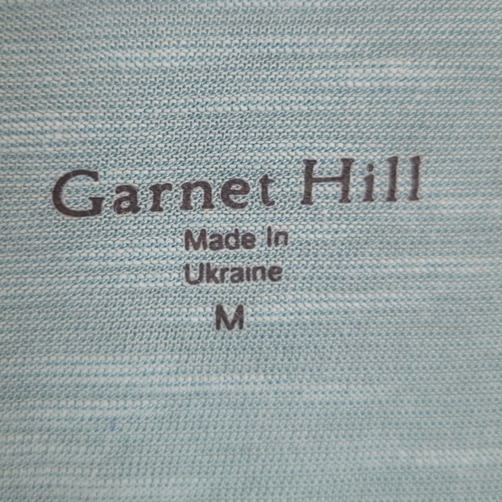 GARNET HILL Oasis Knit Cocoon Gown Night Gown Lounge Nightshirt Pajamas Medium - Picture 4 of 5